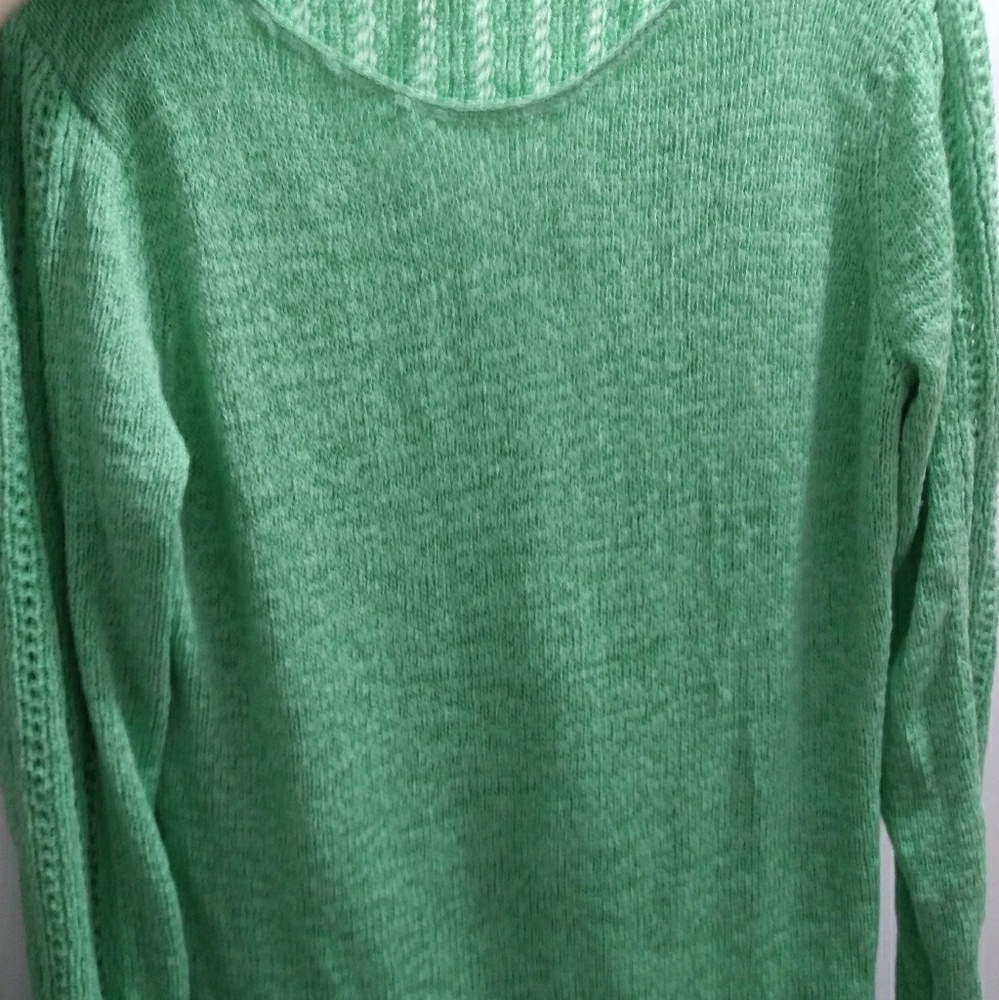 Green sweater